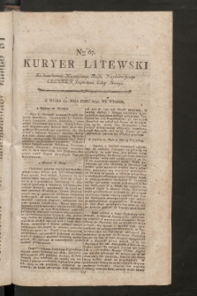 Kuryer Litewski. 1796/1797, nr 67