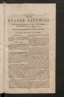 Kuryer Litewski. 1796/1797, nr 68