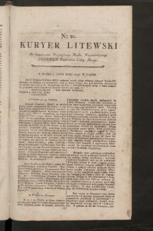 Kuryer Litewski. 1796/1797, nr 80
