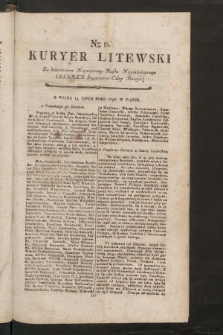 Kuryer Litewski. 1796/1797, nr 82