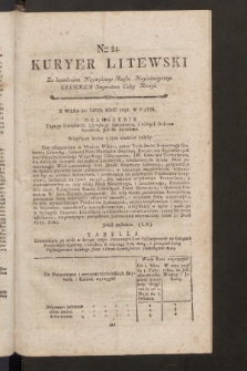 Kuryer Litewski. 1796/1797, nr 84