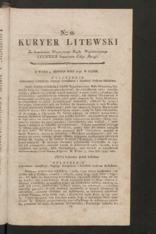 Kuryer Litewski. 1796/1797, nr 88