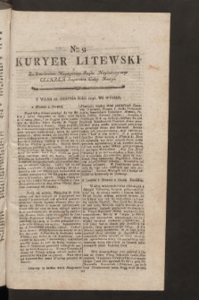 Kuryer Litewski. 1796/1797, nr 93