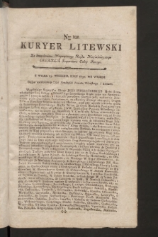 Kuryer Litewski. 1796/1797, nr 101
