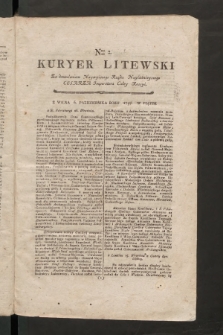 Kuryer Litewski. 1797/1798, nr 2