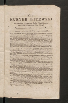 Kuryer Litewski. 1797/1798, nr 4