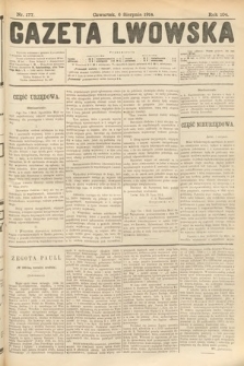Gazeta Lwowska. 1914, nr 177