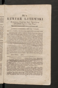 Kuryer Litewski. 1797/1798, nr 8