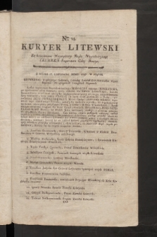 Kuryer Litewski. 1797/1798, nr 14