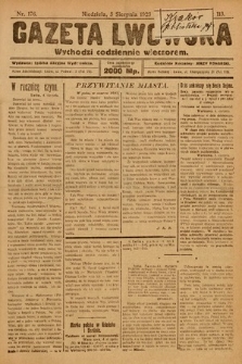 Gazeta Lwowska. 1923, nr 176