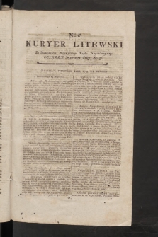 Kuryer Litewski. 1797/1798, nr 37