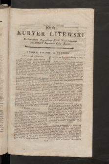 Kuryer Litewski. 1797/1798, nr 65