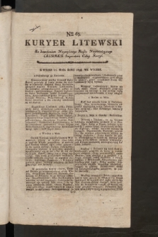 Kuryer Litewski. 1797/1798, nr 67