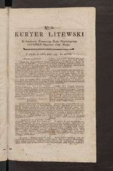 Kuryer Litewski. 1797/1798, nr 81