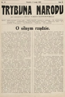 Trybuna Narodu. 1927, nr 19