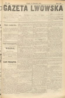 Gazeta Lwowska. 1914, nr 184