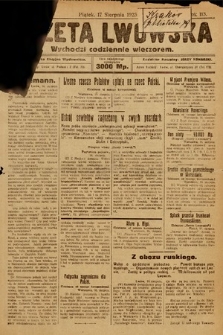 Gazeta Lwowska. 1923, nr 185