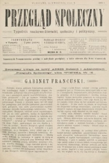 Przegląd Społeczny : tygodnik naukowo-literacki, społeczny i polityczny. 1906, nr 7