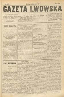Gazeta Lwowska. 1914, nr 187