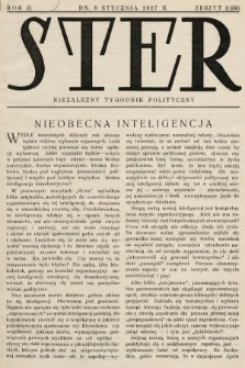 Ster : niezależny tygodnik polityczny. 1927, nr 2