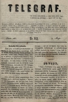 Telegraf. 1853, nr 113