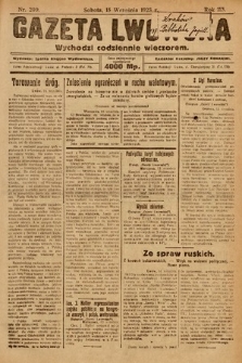 Gazeta Lwowska. 1923, nr 209