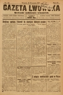 Gazeta Lwowska. 1923, nr 211
