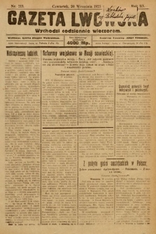 Gazeta Lwowska. 1923, nr 213