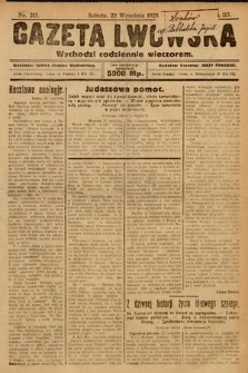 Gazeta Lwowska. 1923, nr 215