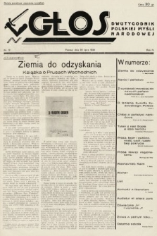 Głos : dwutygodnik polskiej myśli narodowej. 1934, nr 12
