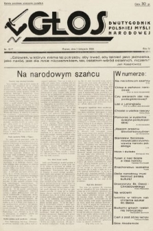 Głos : dwutygodnik polskiej myśli narodowej. 1934, nr 16-17