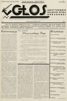 Głos : dwutygodnik polskiej myśli narodowej. 1935, nr 2