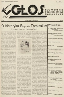 Głos : dwutygodnik polskiej myśli narodowej. 1935, nr 6