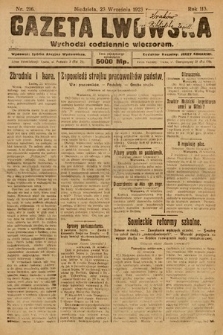 Gazeta Lwowska. 1923, nr 216