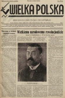 Wielka Polska : radykalno-narodowy organ walki. 1934, nr 7a (po konfiskacie)