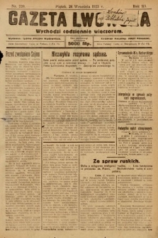 Gazeta Lwowska. 1923, nr 220