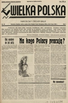 Wielka Polska : narodowy organ walki. 1934, nr 20