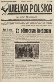 Wielka Polska : narodowy organ walki. 1934, nr 21