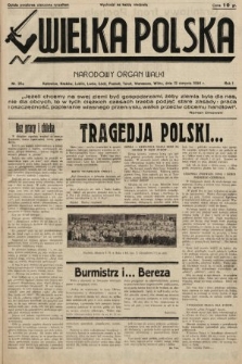 Wielka Polska : narodowy organ walki. 1934, nr 25a (po konfiskacie)