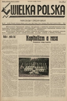 Wielka Polska : narodowy organ walki. 1934, nr 30