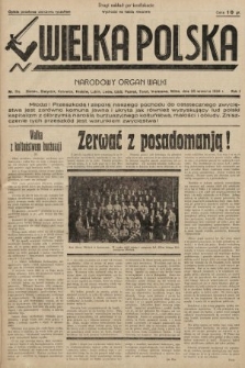 Wielka Polska : narodowy organ walki. 1934, nr 31a (po konfiskacie)