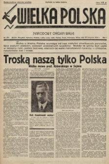 Wielka Polska : narodowy organ walki. 1934, nr 39a (po konfiskacie)