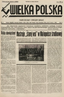 Wielka Polska : narodowy organ walki. 1935, nr 11