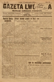 Gazeta Lwowska. 1923, nr 225