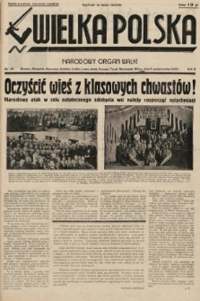 Wielka Polska : narodowy organ walki. 1935, nr 40