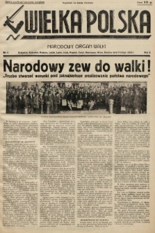 Wielka Polska : narodowy organ walki. 1936, nr 5