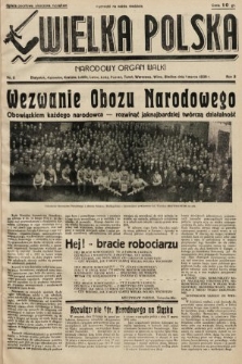 Wielka Polska : narodowy organ walki. 1936, nr 8