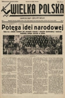 Wielka Polska : narodowy organ walki. 1936, nr 9