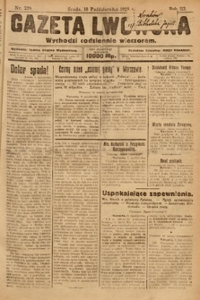 Gazeta Lwowska. 1923, nr 229