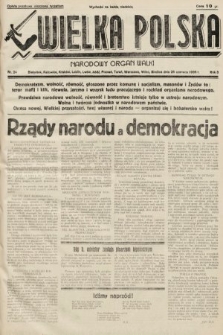 Wielka Polska : narodowy organ walki. 1936, nr 24